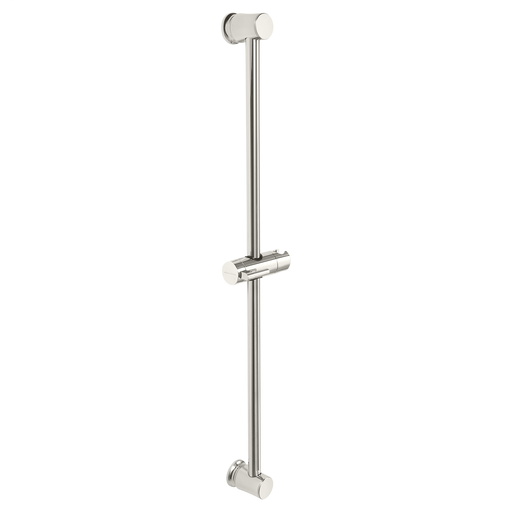 30 Inch Round Shower Slide Bar, POLISHED NICKEL PVD