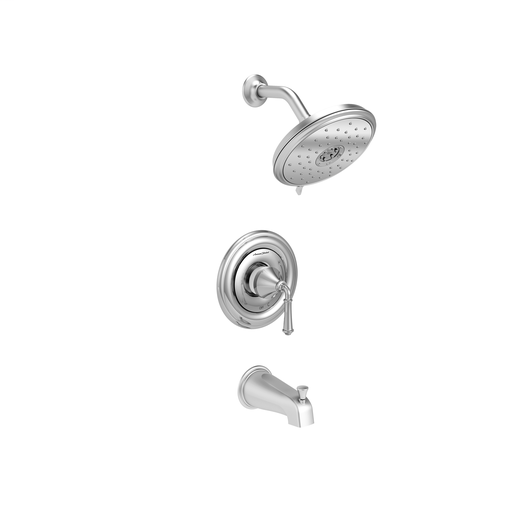 PORTSMOUTH PB Bath/Shower Trim W/ PB Cartridge, CHROME