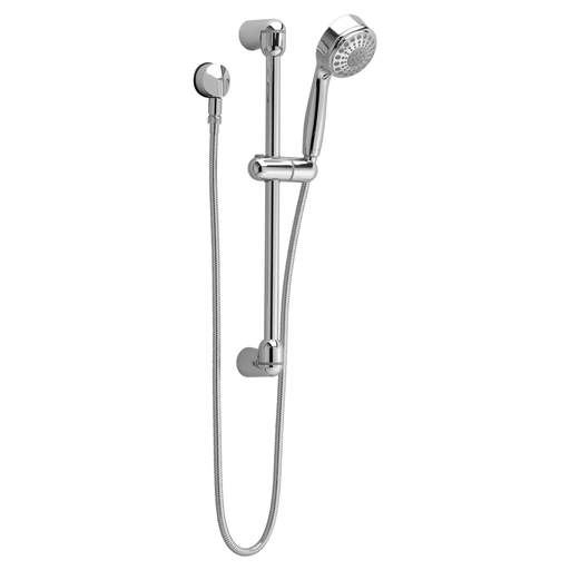 Modern 5-Function Shower System Kit, CHROME