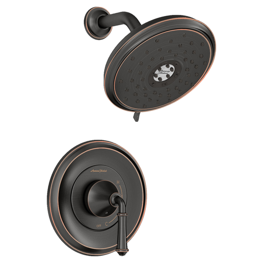 American Standard DELANCEY PB SHWR TRIM W CART 2.5 GPM, LEGACY BRONZE