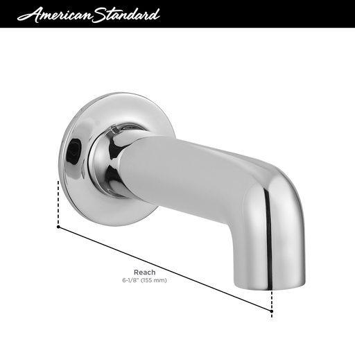 SLIP-ON NON-DIVERTER TUB SPOUT CH, CHROME