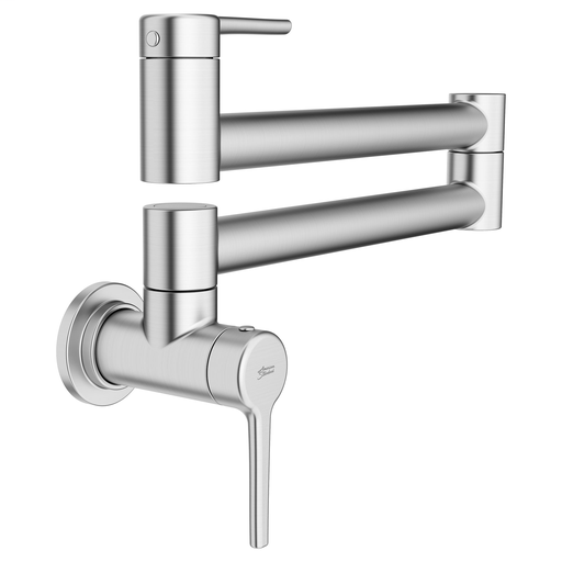 Studio S Wall-Mount Swing Arm Pot Filler Kitchen Faucet, STAINLESS STL