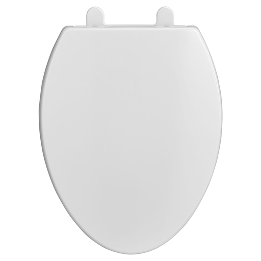 Telescoping Elongated Luxury Toilet Seat White, WHITE