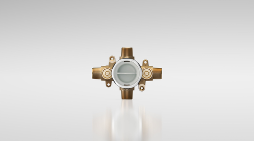 Pressure Balance Valve Rough With Universal Connections With Screwdriver Stops, NO FINISH