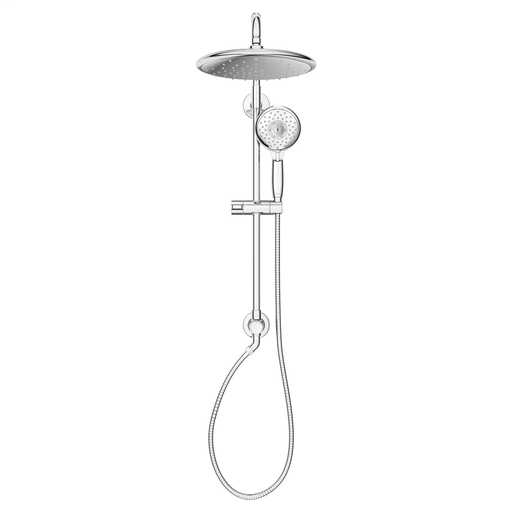 Spectra Versa Shower System with Rain Showerhead and Hand Shower – 2.5gpm, CHROME