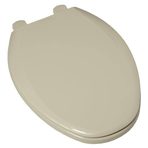 Slow Close Easy Lift and Clean Elongated Toilet Seat in Bone, BONE