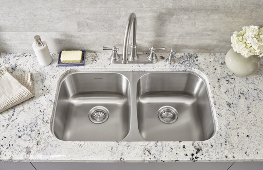 PORTSMOUTH TWO HANDLE HIGH ARC KITCHEN W, CHROME