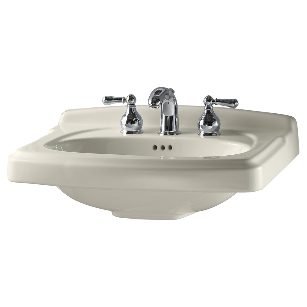 Portsmouth 8-Inch Widespread Pedestal Sink Top, Linen
