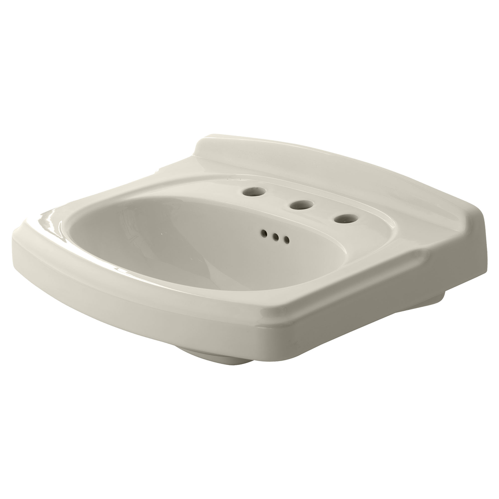 Portsmouth 8-Inch Widespread Pedestal Sink Top, Linen