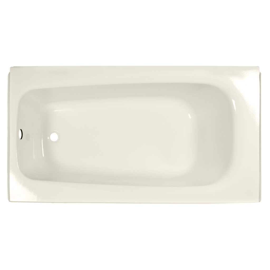 Cambridge® Americast® 60 x 32-Inch Integral Apron Bathtub With Left-Hand Outlet, Linen