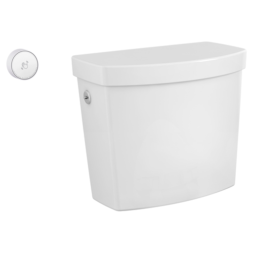 Cadet Touchless 1.28 gpf Single Flush Toilet Tank Only, White