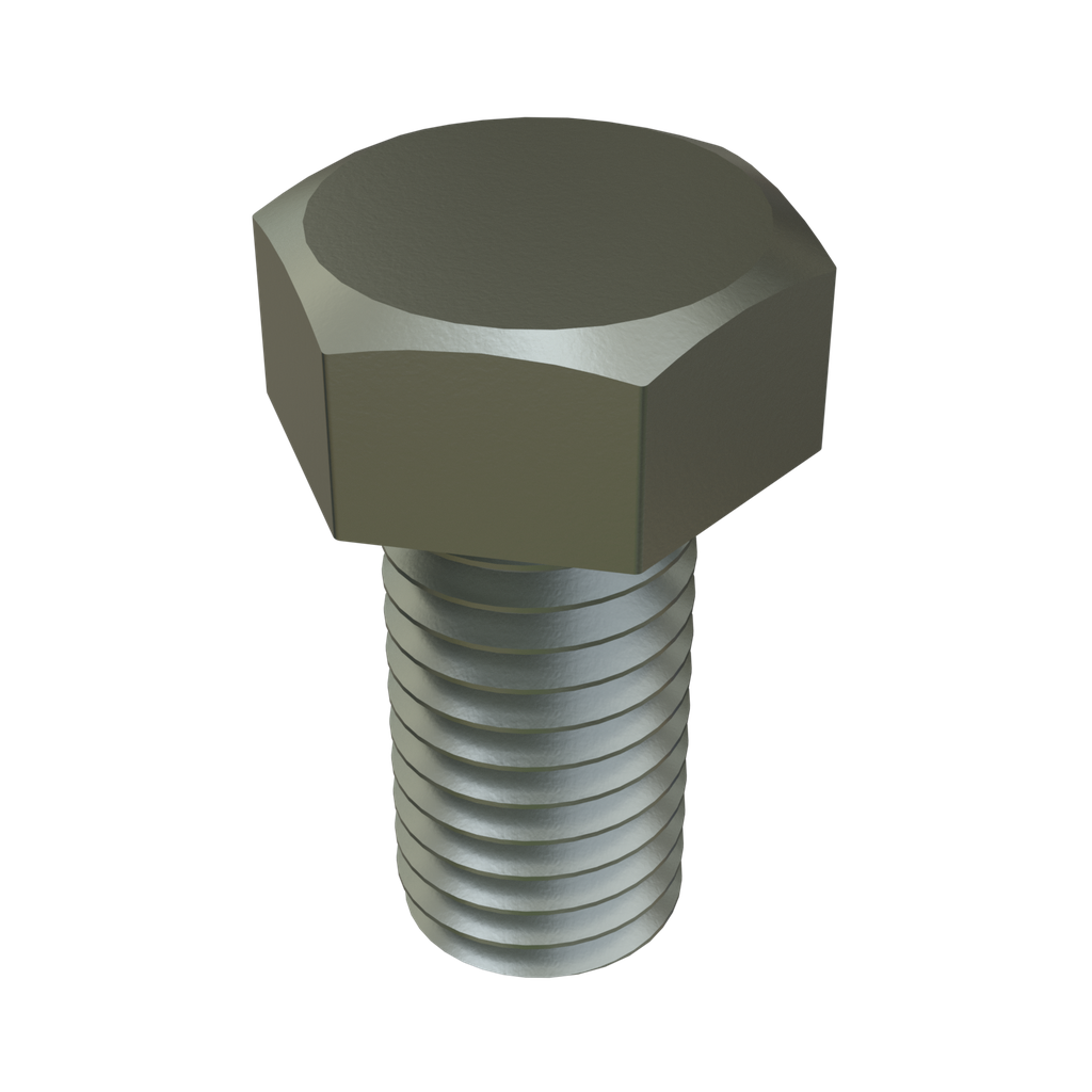Product image for Unistrut HHCS050225EG 1/2" x 2-1/4" Hex Head Cap Screw, Electrogalvanized