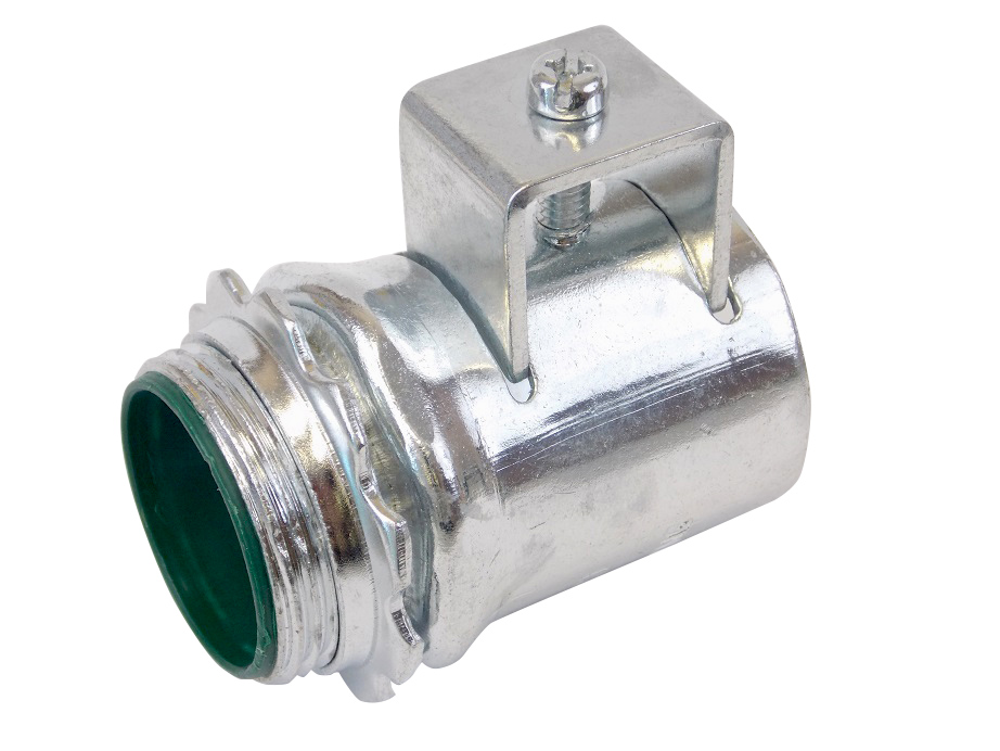 Product image for Konkore DB125ICKON 1-1/4" Steel Double Bite Saddle Connectors with Insulated Throat