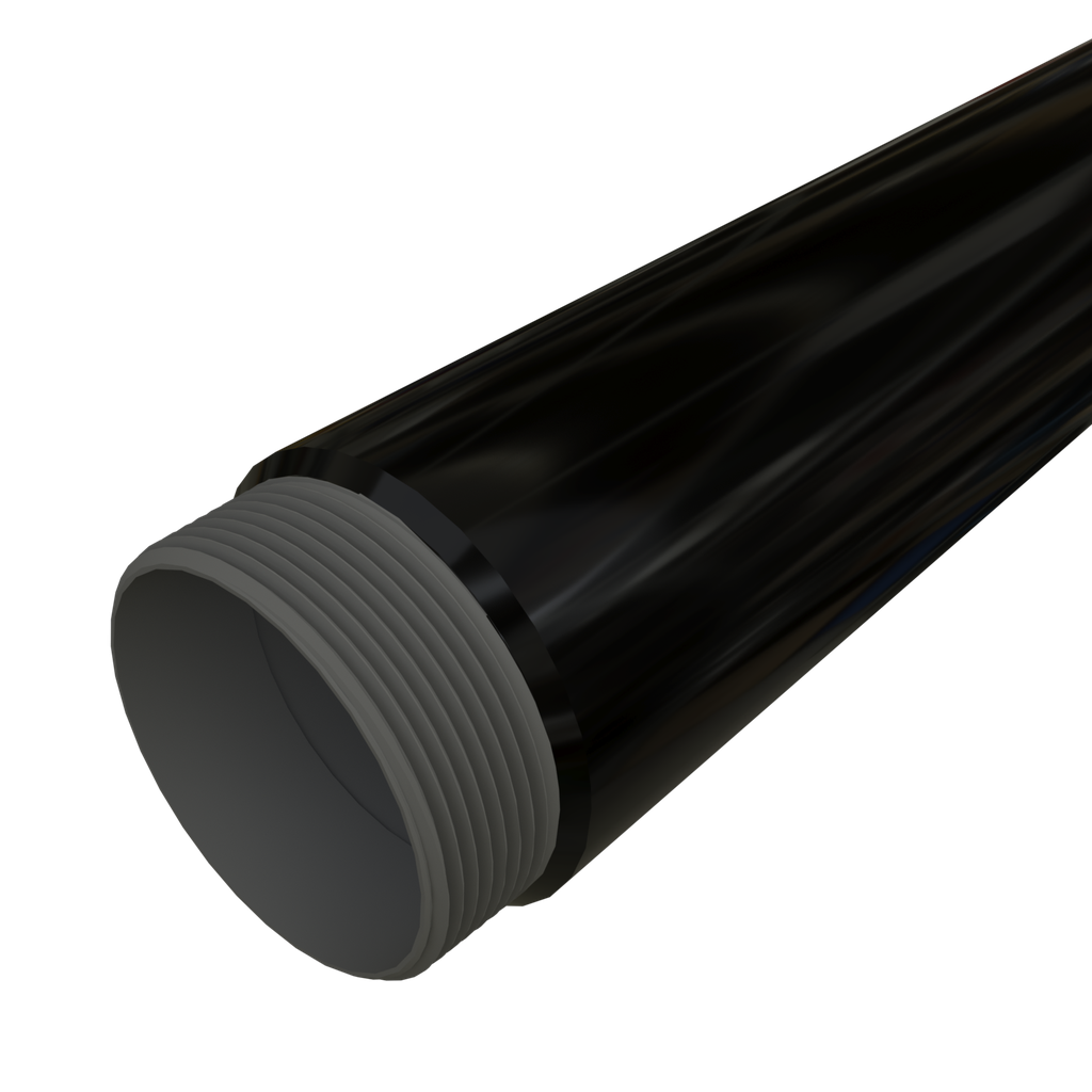 Product image for Calpipe PA6010CT00 6" x 10' PVC Coated Aluminum Rigid Conduit