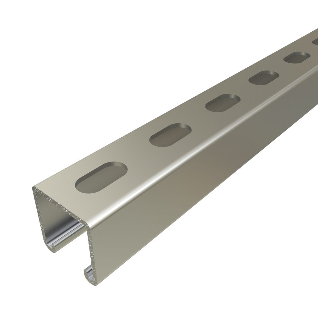 Mayer-DDS-Stainless Steel 304 Slotted Strut 1-5/8" X 1-5/8"-USA-1