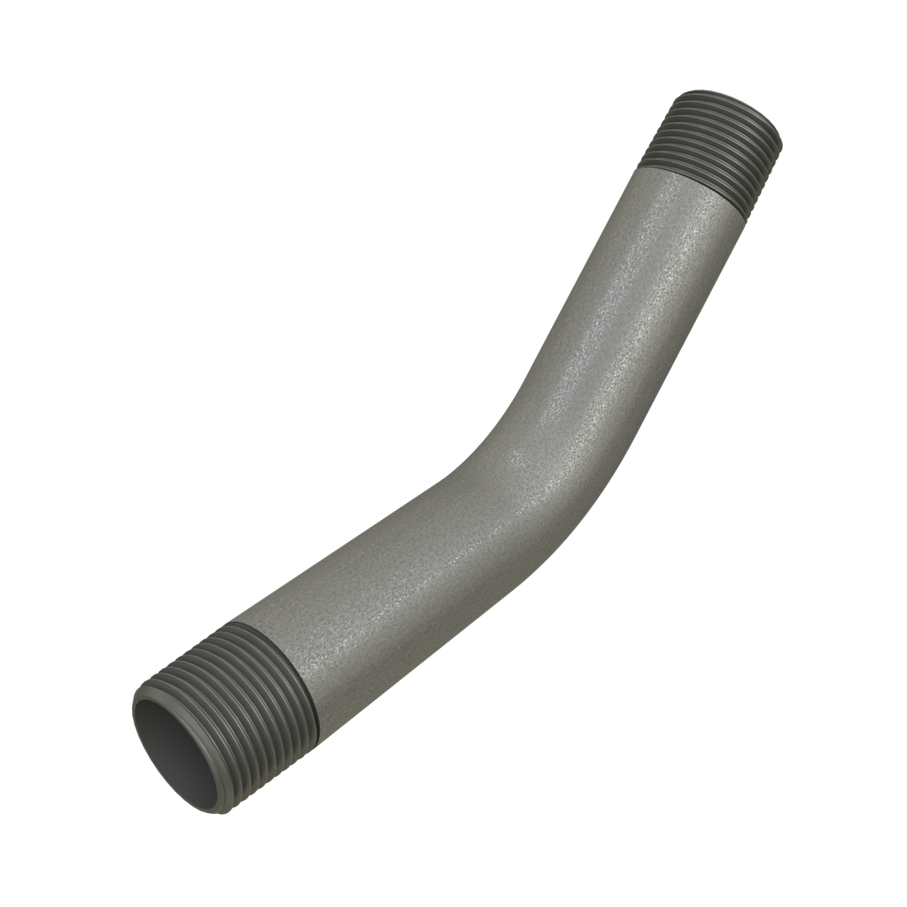 Product image for Allied 876815 5" x 22.5. Elbow, Galvanized Rigid Conduit, Galvanized Steel