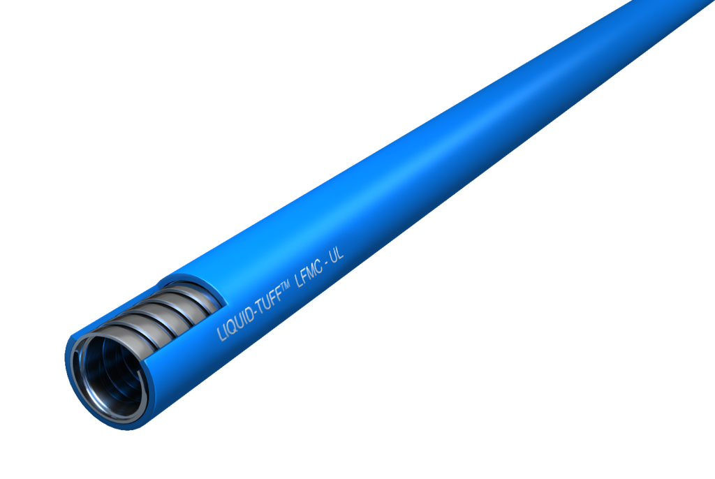 Product image for AFC 6403-45-00 3/4" LIQUID-TUFF™ Computer Blue Liquidtight Flexible Steel Conduit, 500ft Reel