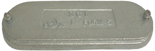 Product image for Allied CM2KON 3/4" Malleable Iron Conduit Body Covers