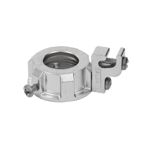Product image for Calpipe S61500GB00 1-1/2" Stainless Steel 316 Grounding Bushing