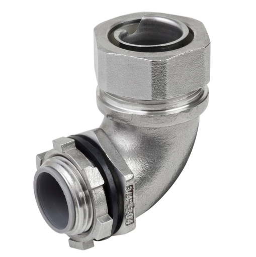 Mayer-DDS-Stainless Steel 316 Flex 90 Degree Connector 1/2"-1
