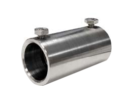 Product image for Calpipe S24000CCSS 4" Stainless Steel 316 EMT Set Screw Coupling