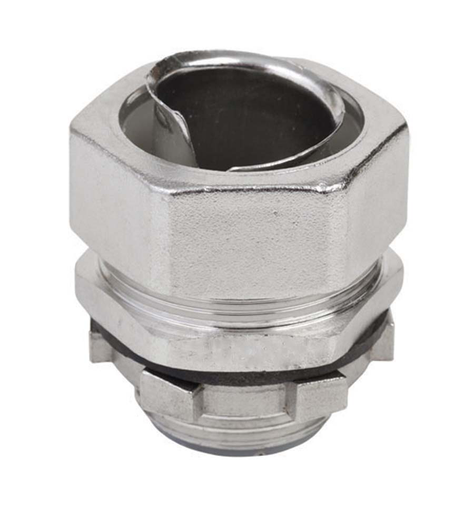 Mayer-DDS-Stainless Steel 316 Flex Male Straight Connector 1/2"-1