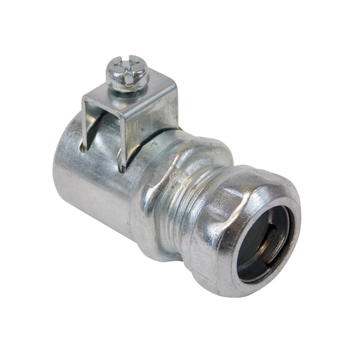 Product image for Allied DBC38KON 3/8" Steel Flex Double Bite Saddle Type to EMT Compression Coupling