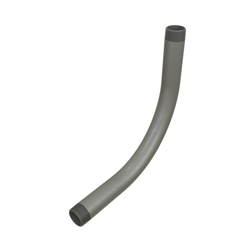 Product image for Allied 876775 2-1/2" x 90. Elbow, Galvanized Rigid Conduit, Galvanized Steel
