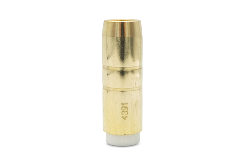 NOZZLE/INSULATOR ASSEMBLY, BRASS, 300 AMP