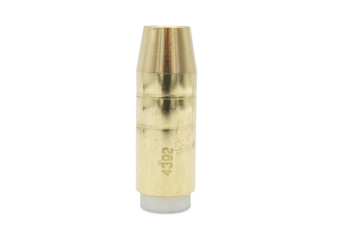 NOZZLE/INSULATOR ASSEMBLY, BRASS, 300 AMP, TAPERED