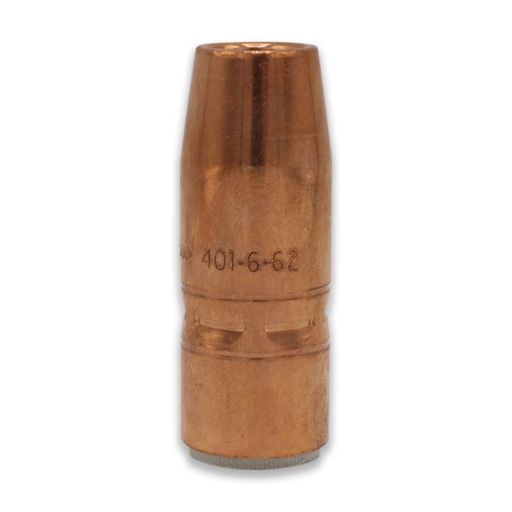 Miller Electric 401-6-62 MIG Gun Nozzles for Welding Defect Reduction