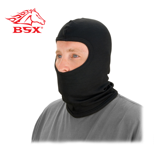 NOMEX SINGLE LAYER BLACK SOCK HOOD, N/A