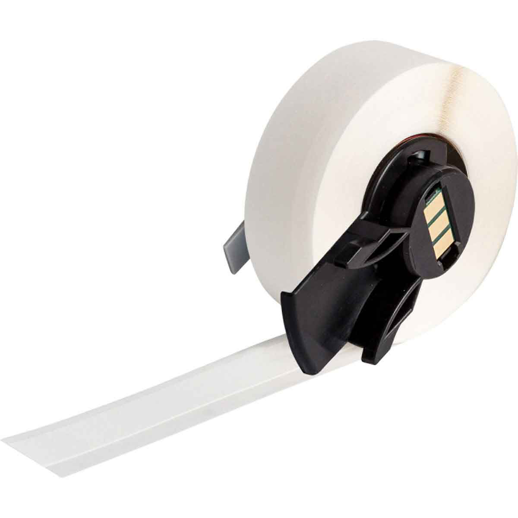 Brady PTLTB-498-375 0.375 Inch x 30 Foot Vinyl Cloth White Semi-Gloss Terminal Block Label Roll Brady PTLTB-498-375 0.375 Inch x 30 Foot Vinyl Cloth White Semi-Gloss Terminal Block Label Roll