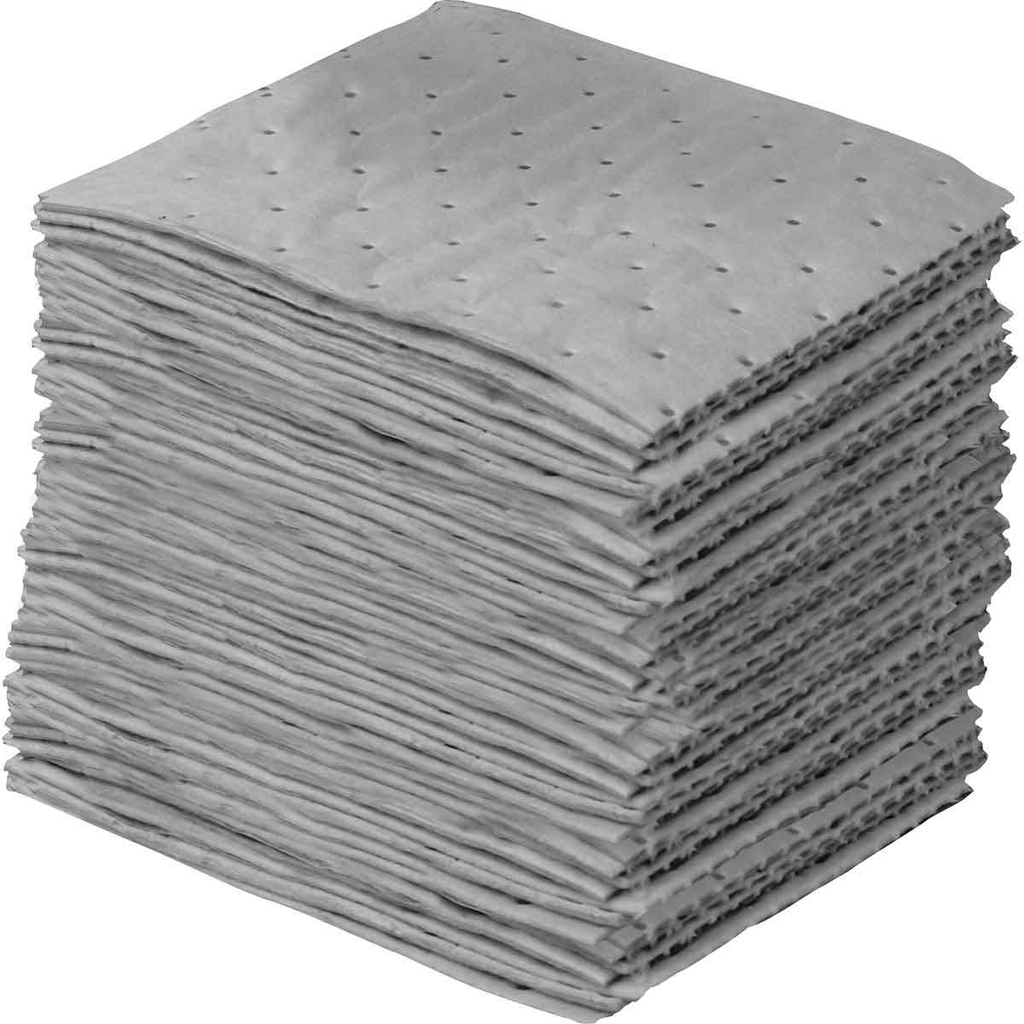 Product image for Brady SRP200 Xtra Tough Universal Absorbent Roll - Heavy Weight, 7.5"x 10", Absorbency Capacity 11.1 gal