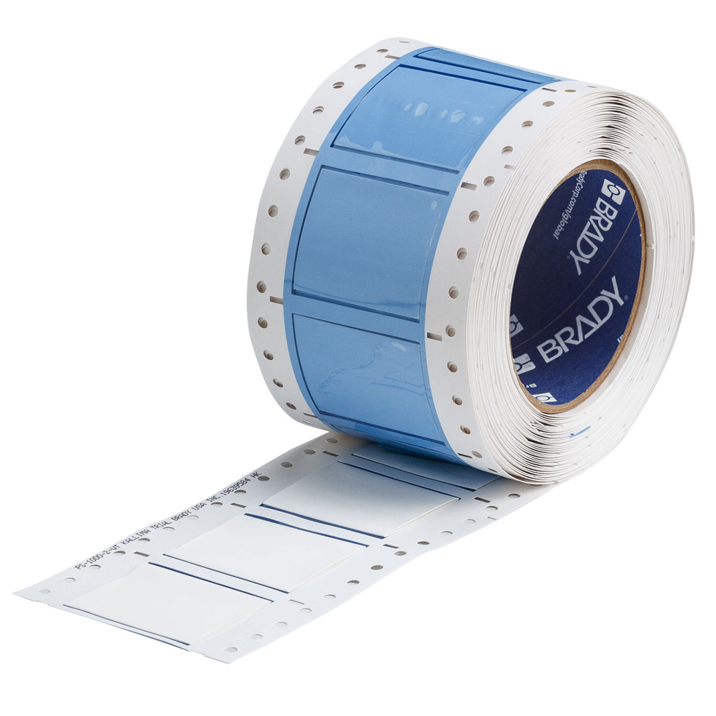 Brady PS-1000-2-WT PermaSleeve Polyolefin Wire Marking Sleeves, White, 1" Dia x 2" W, Roll of 250 Each Product image for Brady PS-1000-2-WT PermaSleeve Polyolefin Wire Marking Sleeves, White, 1" Dia x 2" W, Roll of 250 Each