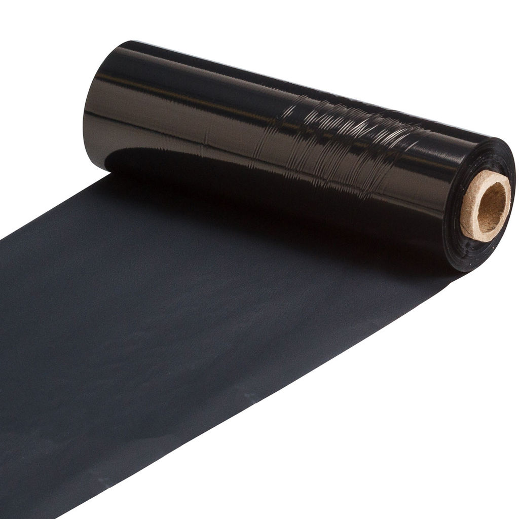 Product image for Brady R6013 R6000 Series Halogen Free Printer Ribbon, Roll of 242', Black, 4" W