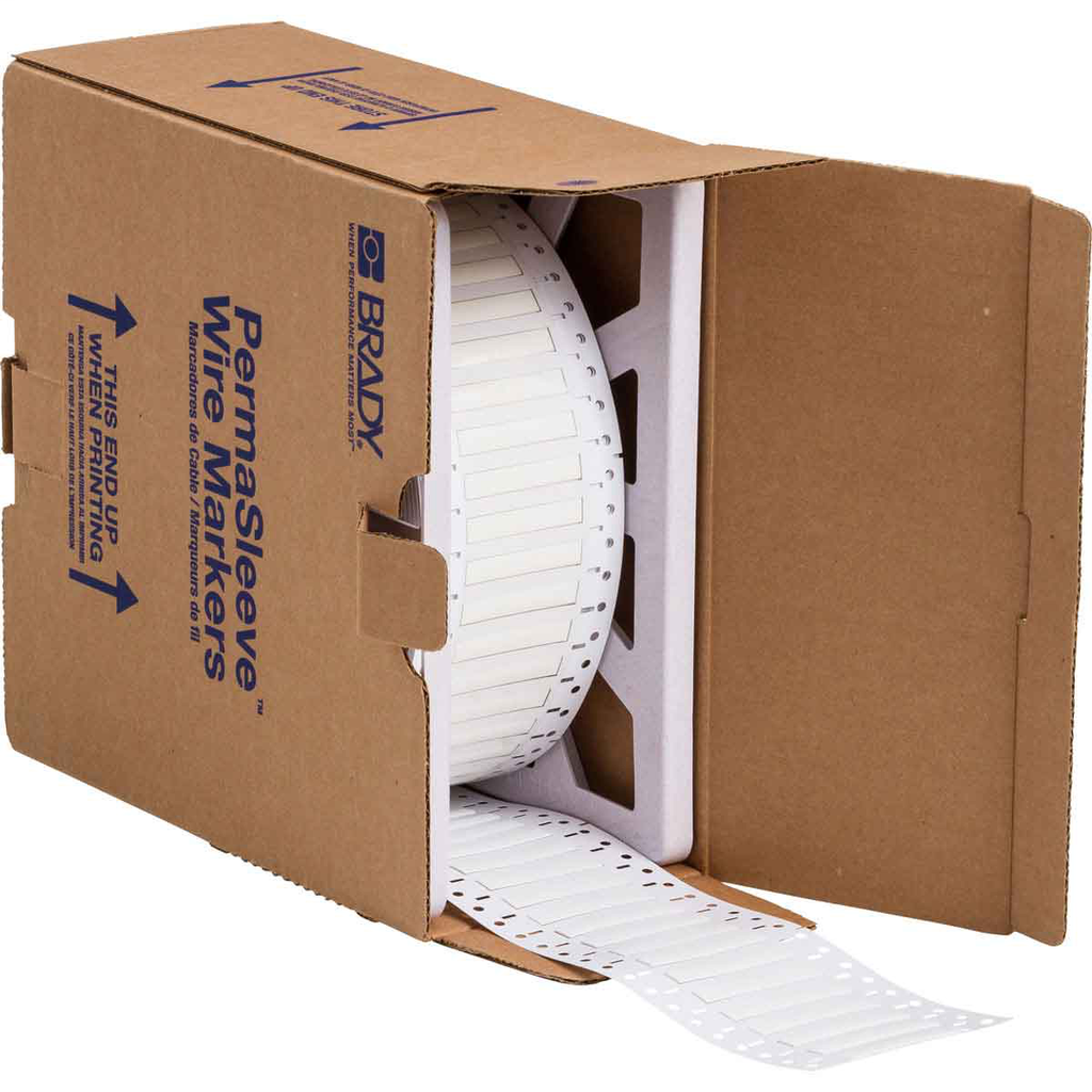 BRADY 2LSZH-187-2-WT Wire Mkr,THT,B BRADY 2LSZH-187-2-WT Wire Mkr,THT,B