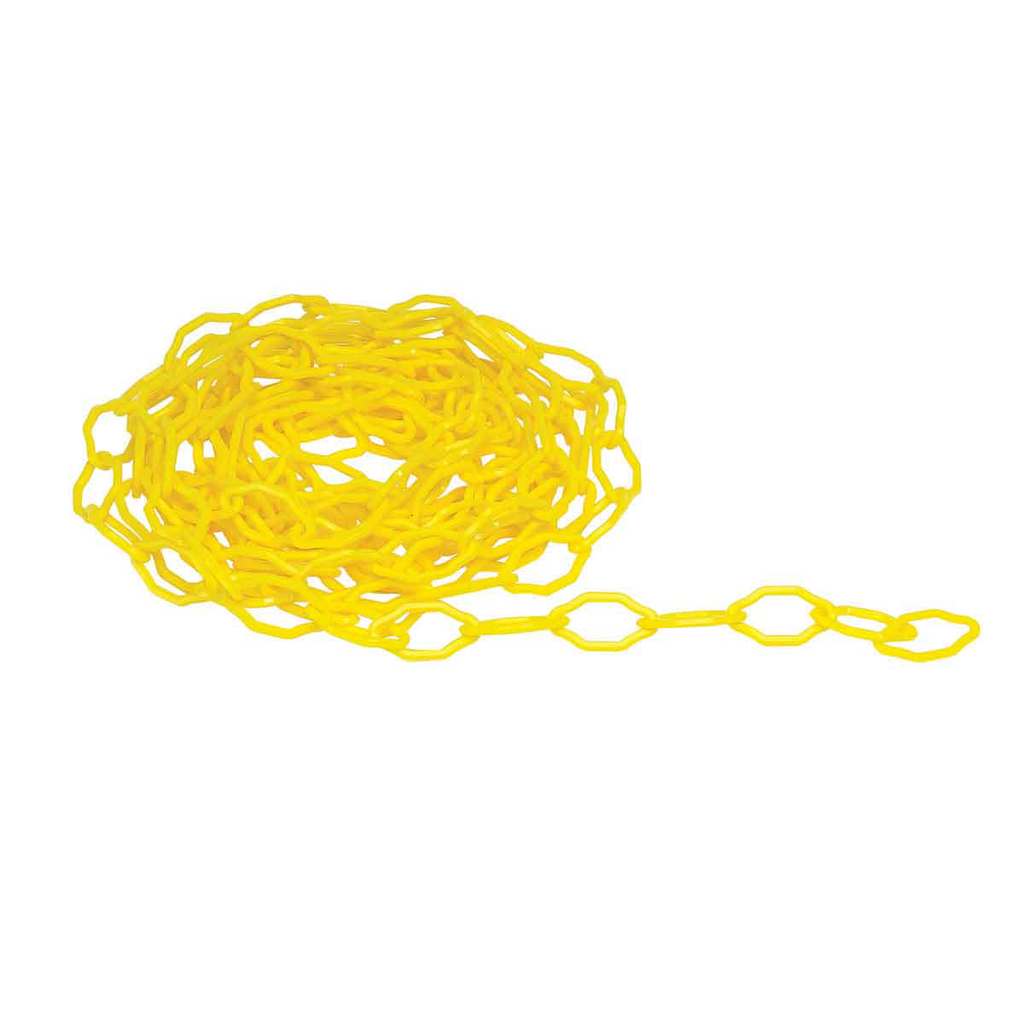 Product image for Brady 77207 BradyCone Lock-In Chain, 20' L, Yellow