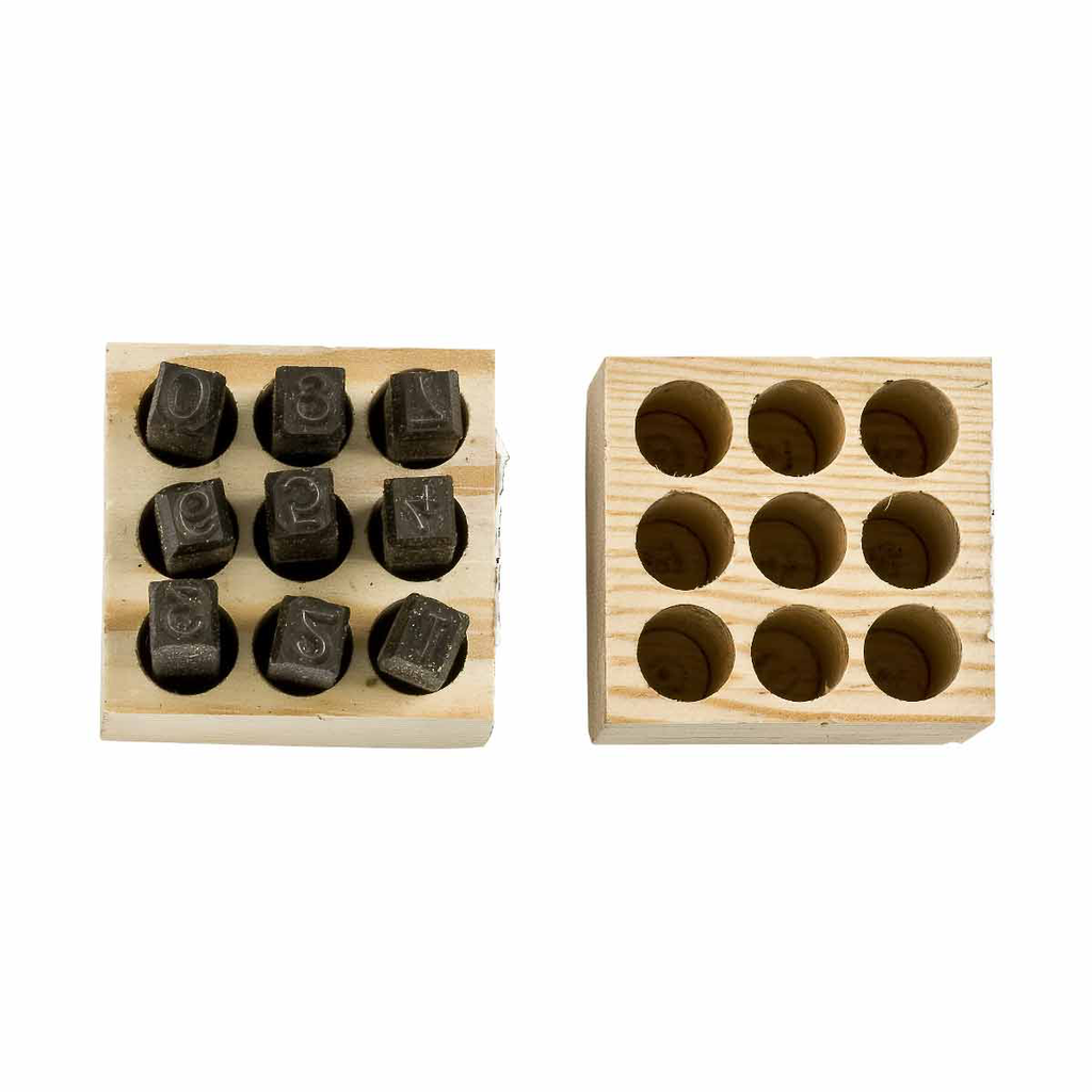 Product image for Brady 23241 Steel Stamps, Natural