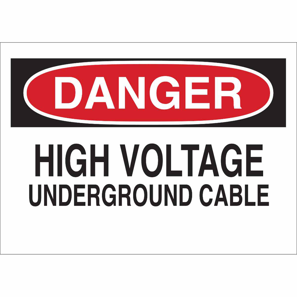 BRADY 69035 ELECTRICAL HAZARD SIGN BRADY 69035 ELECTRICAL HAZARD SIGN
