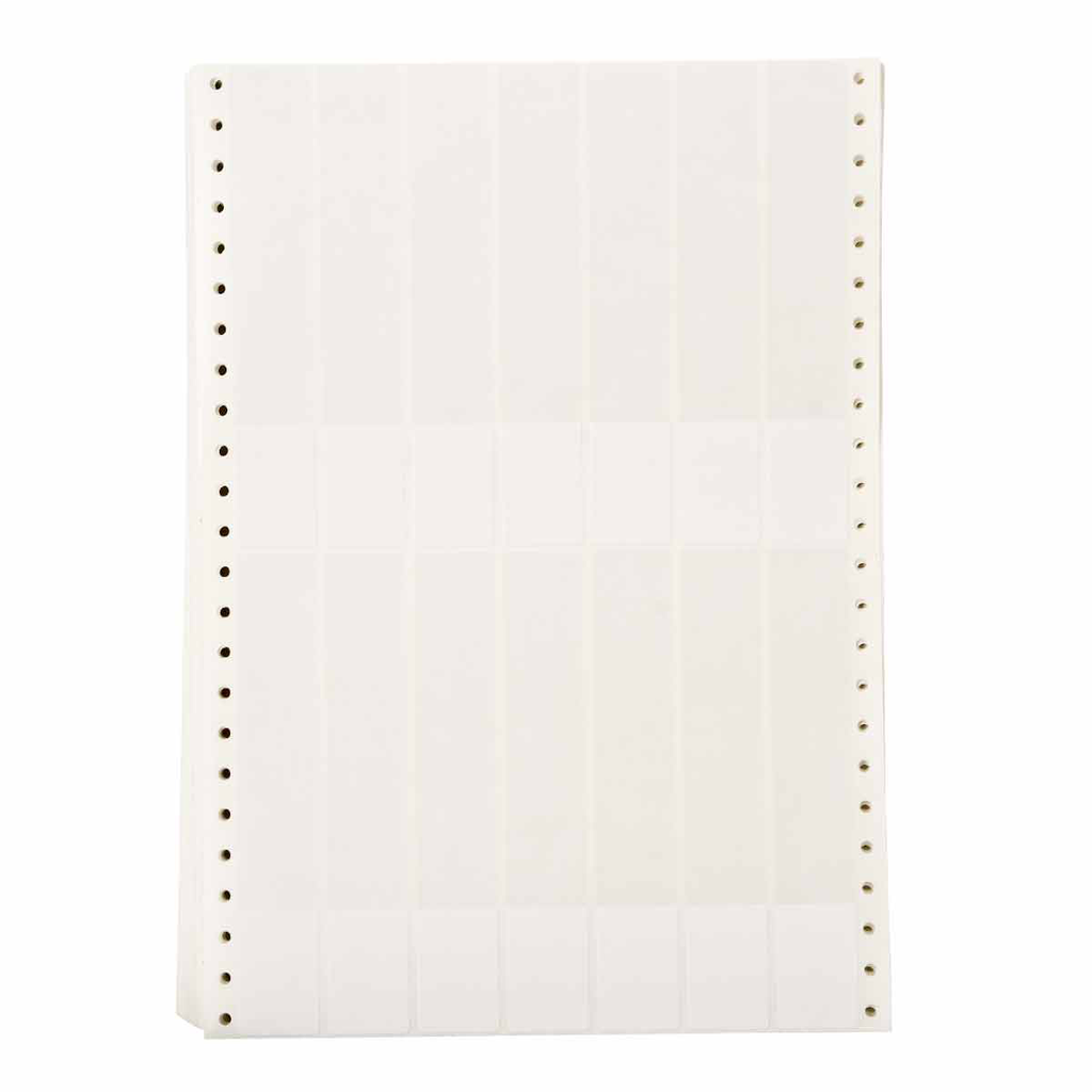 Product image for Brady DAT-69-292-2.5 DATAB Series Self-Laminating Vinyl Labels, 5.937" H x 1" W, Pack of 2500 Labels