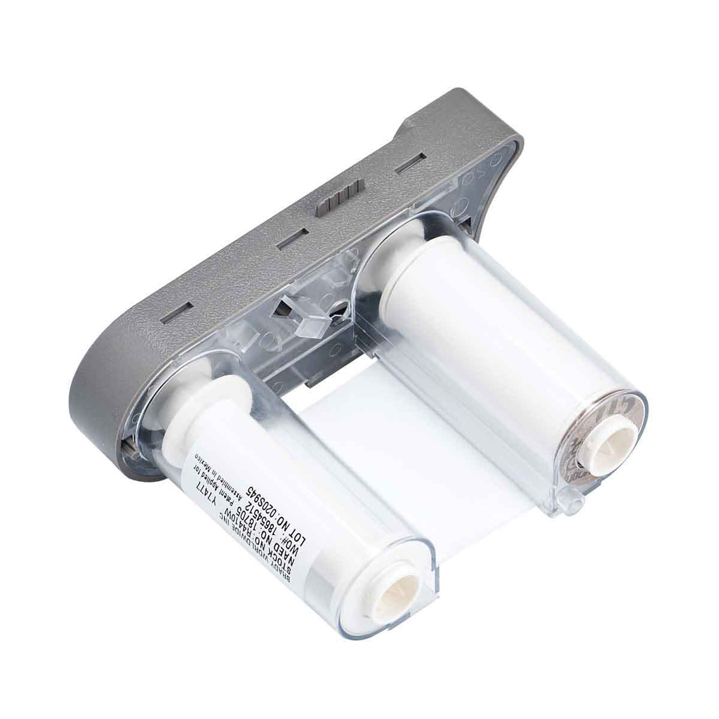 Product image for Brady R4410-WT TLS 2200 Series R4410 Printer Ribbon, Roll of 75', White, 2" W