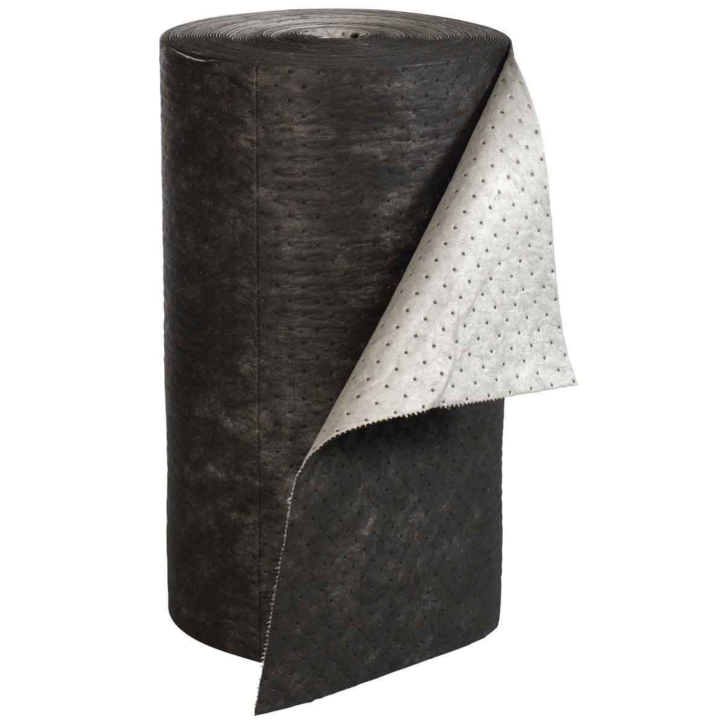 Product image for Brady TM58 TrackMat Universal Absorbent Mat - Heavy Weight, 58" x 80', Absorbency Capacity 39 gal