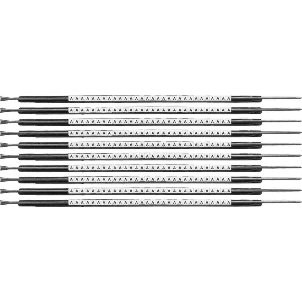BRADY SCN05-A Wire Mkr,ClipSlv,A,SC BRADY SCN05-A Wire Mkr,ClipSlv,A,SC
