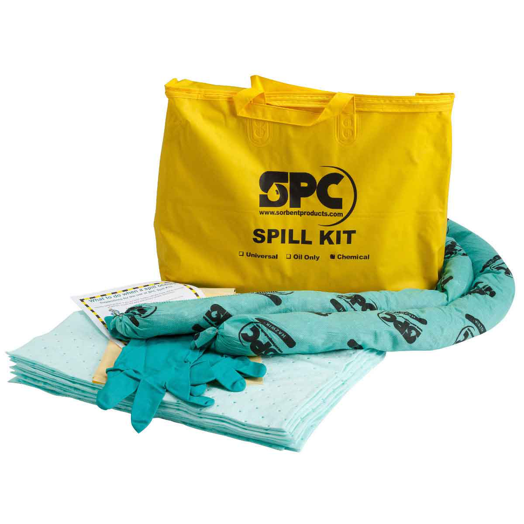 Product image for Brady SKH-PP HAZWIK Portable Economy Spill Control Kit - Chemical Application