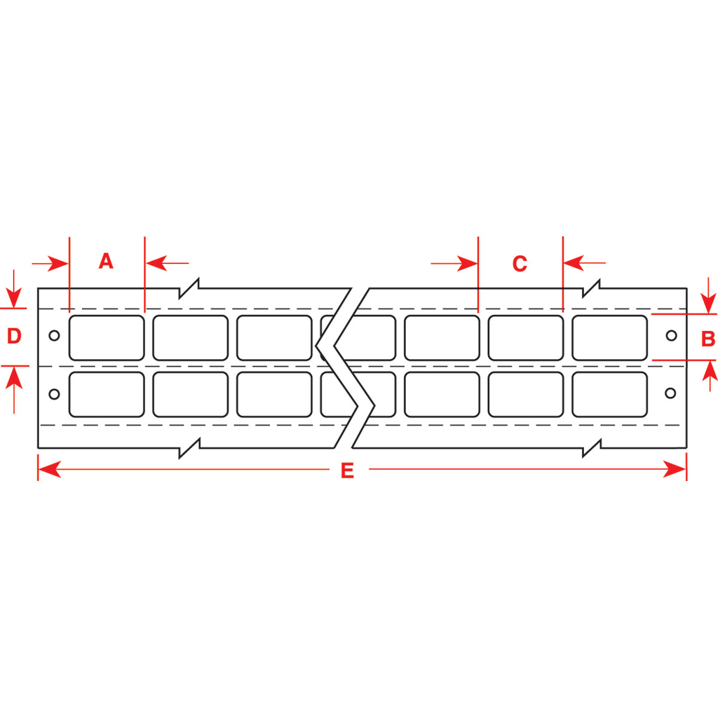BRADY DAT-47-969-10 Label,Dot Mtx,B BRADY DAT-47-969-10 Label,Dot Mtx,B