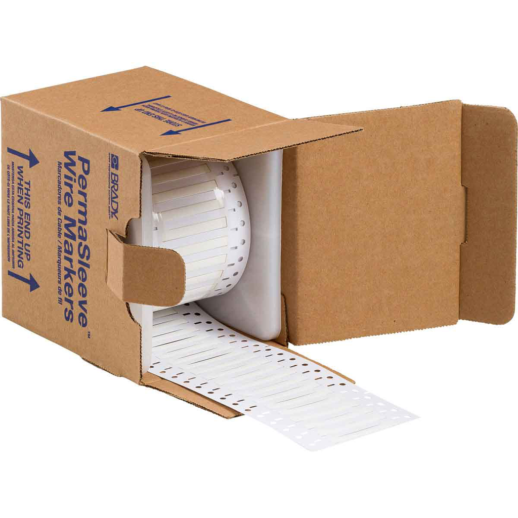 BRADY 3PS-125-2-WT-S Wire Mkr,THT,B BRADY 3PS-125-2-WT-S Wire Mkr,THT,B
