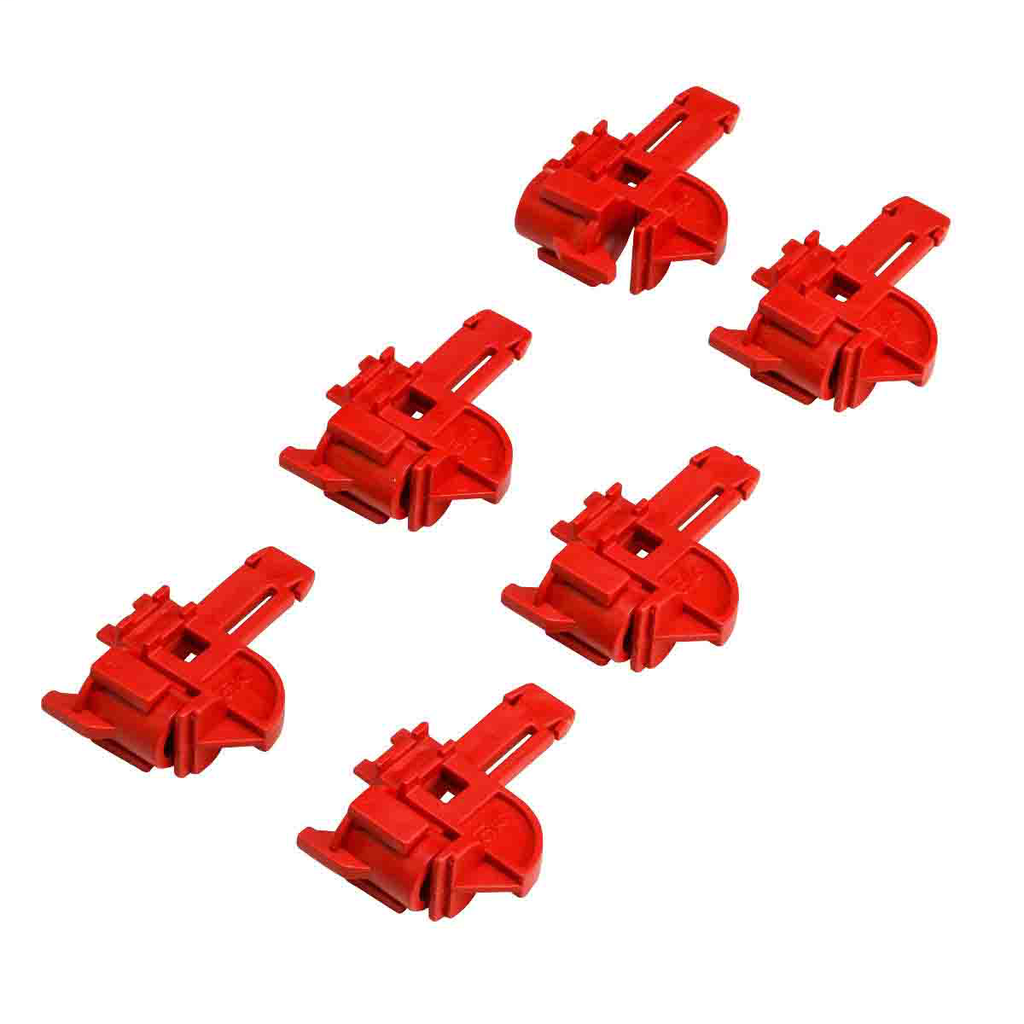 Product image for Brady 65751 Fuse Lockout Devices, 6/Pack, Fuse Size .563"