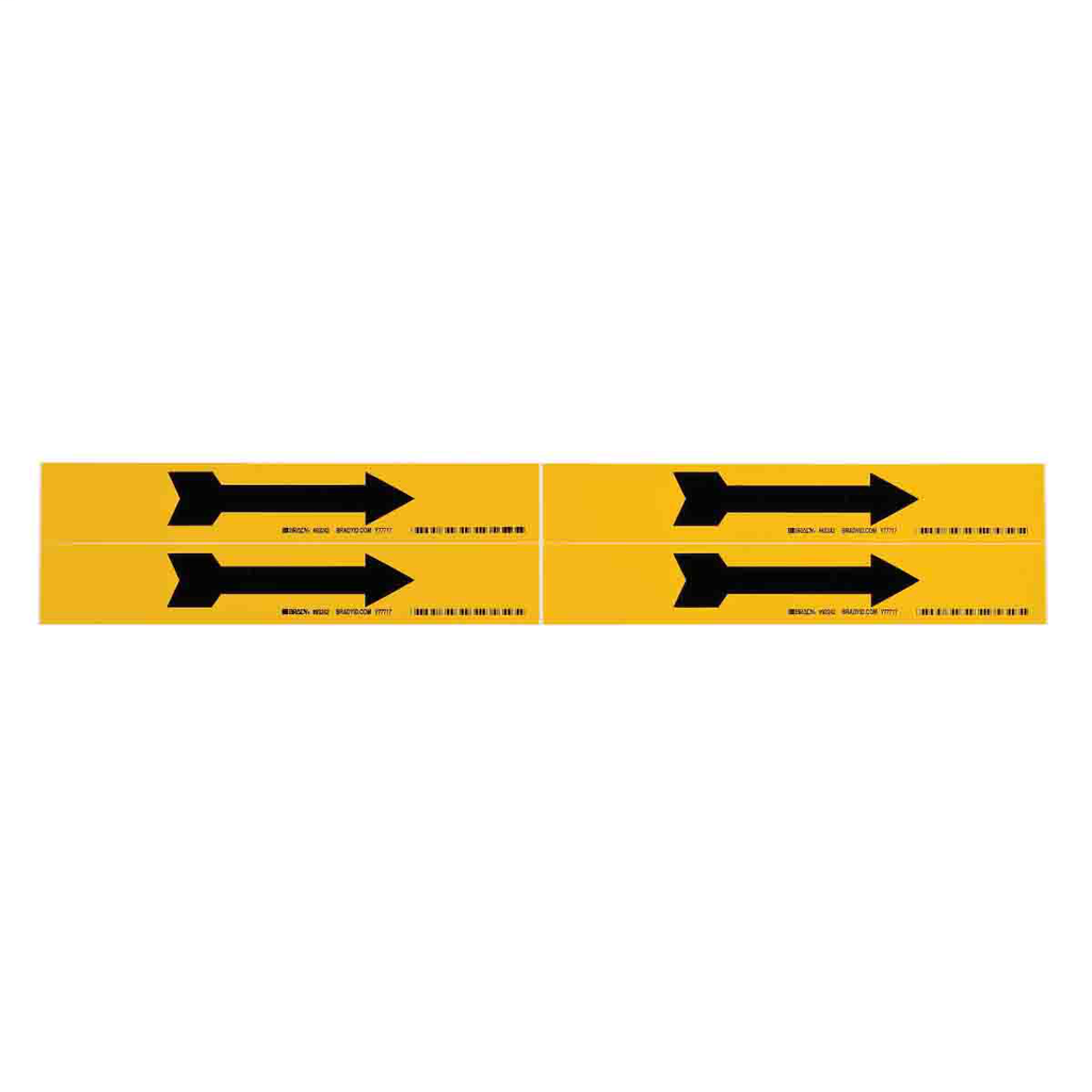 BRADY 93242 Pipe Mkr,B946,7x1.125,Y BRADY 93242 Pipe Mkr,B946,7x1.125,Y