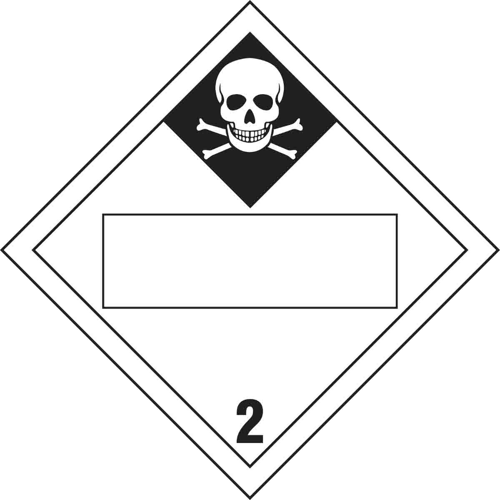 Product image for Brady 60391 Dot Vehicle Placards Sign, 10.75" H x 10.75" W x 0.024" D, Paper